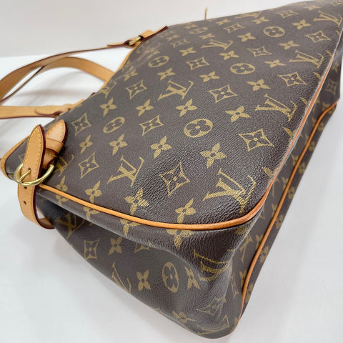 LOUIS VUITTON Batignolles Horizontal Tote Bag Brown WS30693