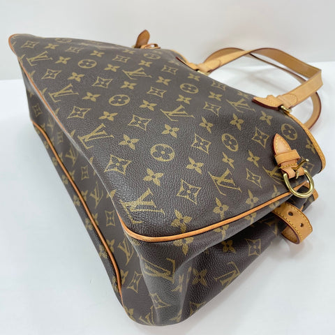 LOUIS VUITTON Batignolles Horizontal Tote Bag Brown WS30693