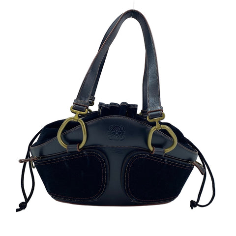 LOEWE anagram Shoulder Bag black WS30696