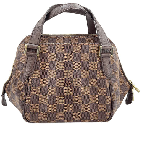LOUIS VUITTON Belem PM Handbag Brown WS30697