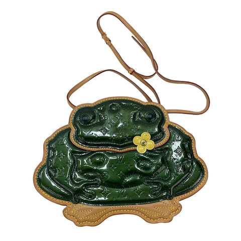 LOUIS VUITTON Conte de Fée Pochette Grabo Shoulder Bag green WS30698