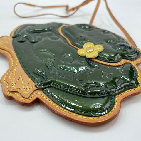 LOUIS VUITTON Conte de Fée Pochette Grabo Shoulder Bag green WS30698