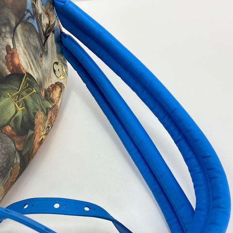 LOUIS VUITTON Masters Collection Rubens Palm Springs Backpack Â· Daypack blue WS30699