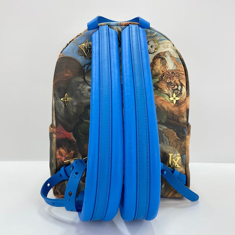 LOUIS VUITTON Masters Collection Rubens Palm Springs Backpack Â· Daypack blue WS30699