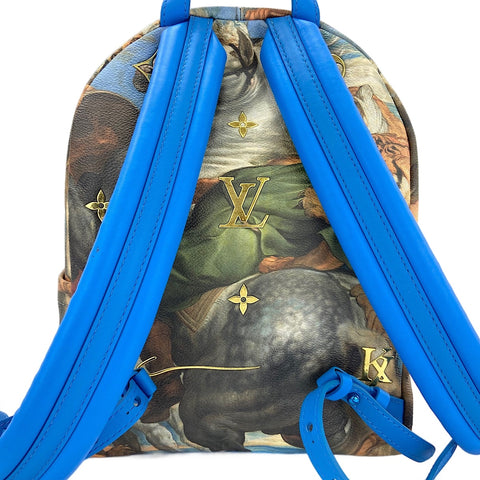 LOUIS VUITTON Masters Collection Rubens Palm Springs Backpack Â· Daypack blue WS30699