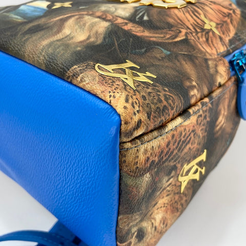 LOUIS VUITTON Masters Collection Rubens Palm Springs Backpack Â· Daypack blue WS30699
