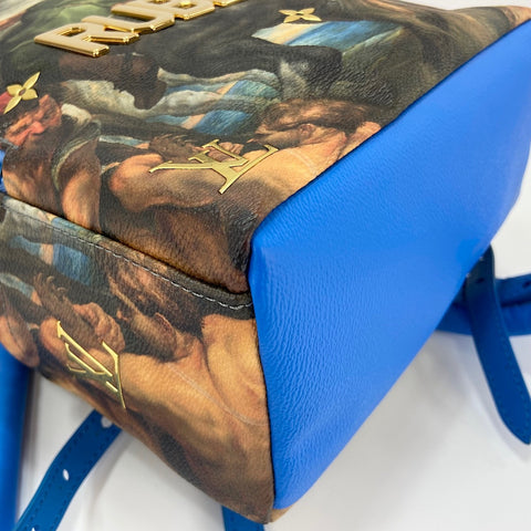 LOUIS VUITTON Masters Collection Rubens Palm Springs Backpack Â· Daypack blue WS30699