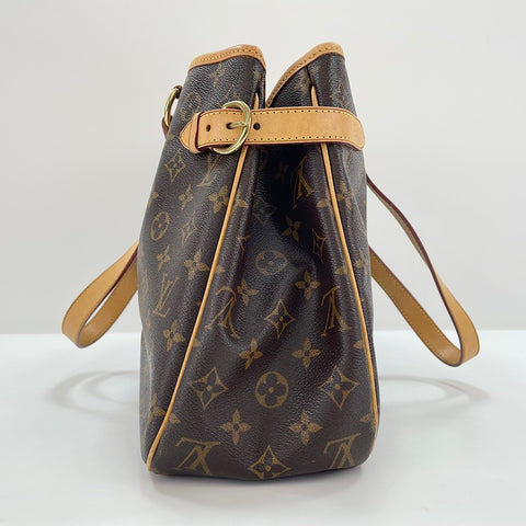 LOUIS VUITTON Batignolles Horizontal Shoulder Bag Brown WS30702