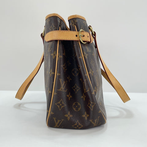 LOUIS VUITTON Batignolles Horizontal Shoulder Bag Brown WS30702