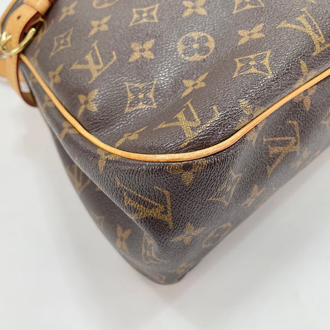 LOUIS VUITTON Batignolles Horizontal Shoulder Bag Brown WS30702
