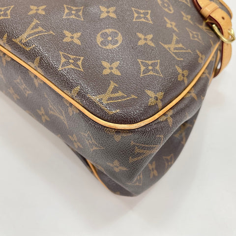 LOUIS VUITTON Batignolles Horizontal Shoulder Bag Brown WS30702