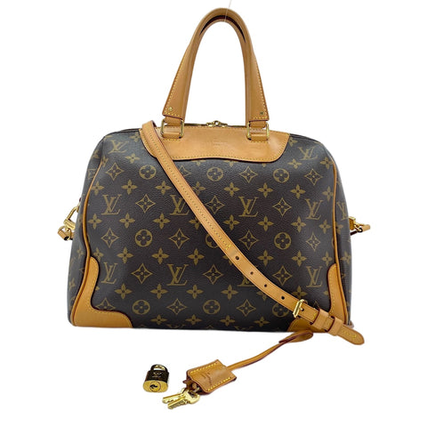 LOUIS VUITTON Retiro Handbag Brown WS30703