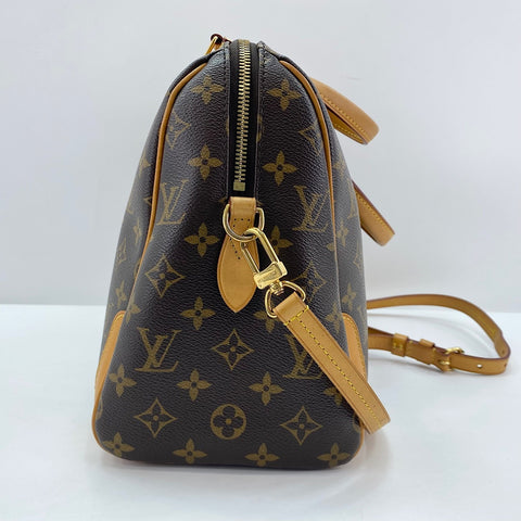 LOUIS VUITTON Retiro Handbag Brown WS30703