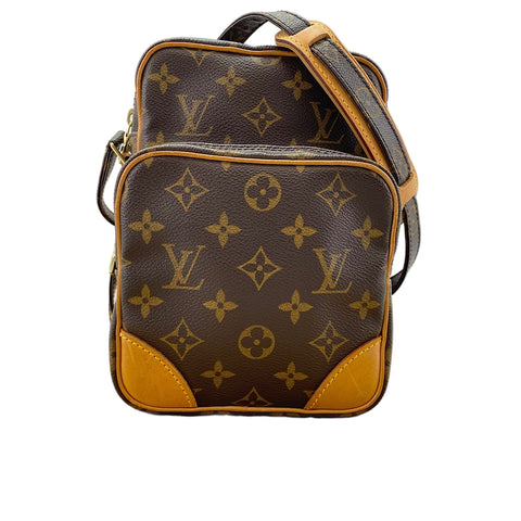 LOUIS VUITTON Amazon Shoulder Bag Brown WS30705