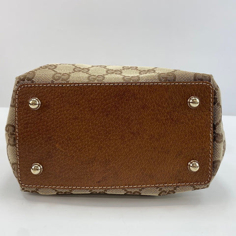 GUCCI Bamboo Handbag Brown WS30711