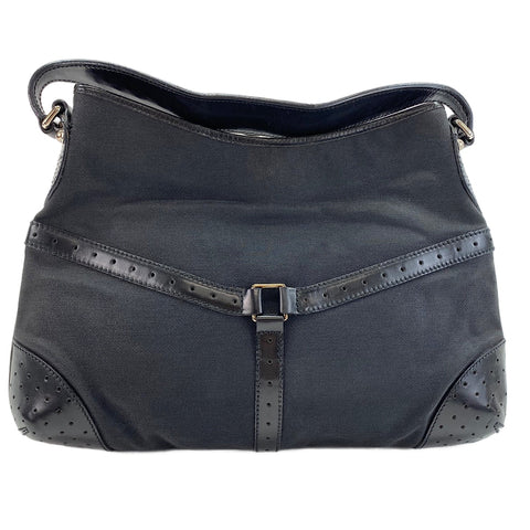 GUCCI Interlocking G Shoulder Bag black WS30712