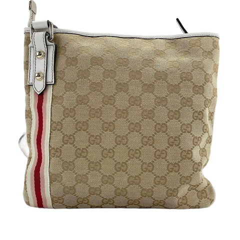 GUCCI Sherry Line Shoulder Bag beige WS30713