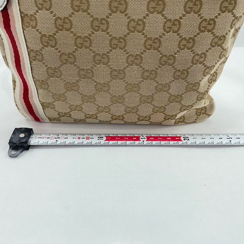 GUCCI Sherry Line Shoulder Bag beige WS30713