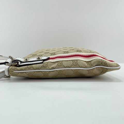 GUCCI Sherry Line Shoulder Bag beige WS30713