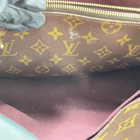 LOUIS VUITTON Montaigne MM Handbag Brown WS30716