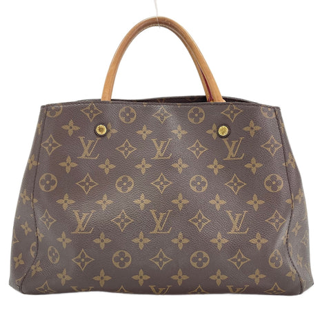 LOUIS VUITTON Montaigne MM Handbag Brown WS30716