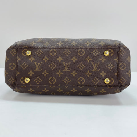 LOUIS VUITTON Montaigne MM Handbag Brown WS30716