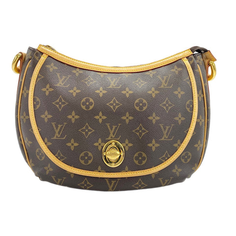 LOUIS VUITTON Turam PM Shoulder Bag Brown WS30717