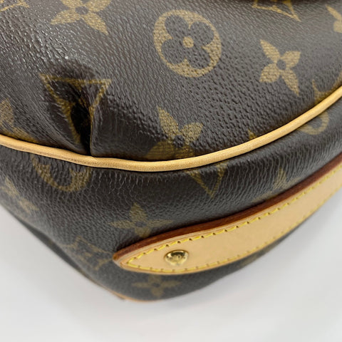 LOUIS VUITTON Turam PM Shoulder Bag Brown WS30717