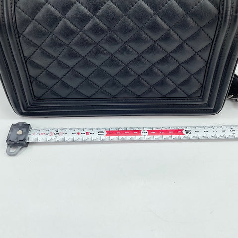 CHANEL Boy Chanel Medium Shoulder Bag black WS30720
