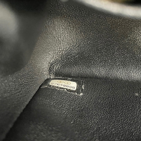 CHANEL Mini Matelassé Shoulder Bag black WS30721