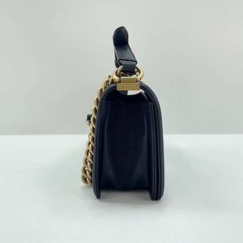 CHANEL Boy Chanel Small Shoulder Bag black WS30722