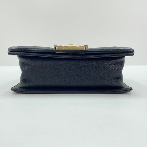 CHANEL Boy Chanel Small Shoulder Bag black WS30722