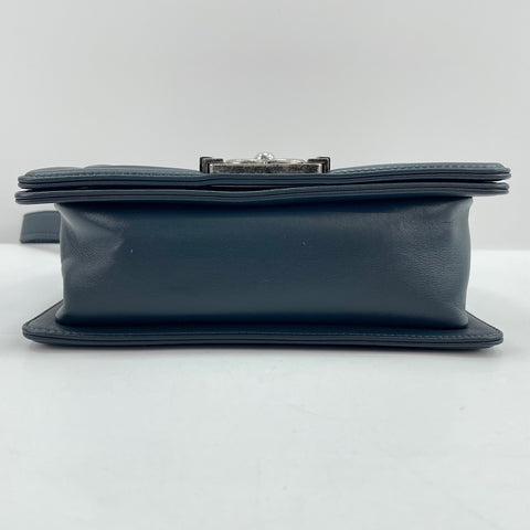 CHANEL Boy Chanel Small Shoulder Bag blue WS30723