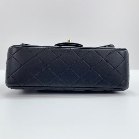 CHANEL Mini Matelassé Shoulder Bag black WS30725