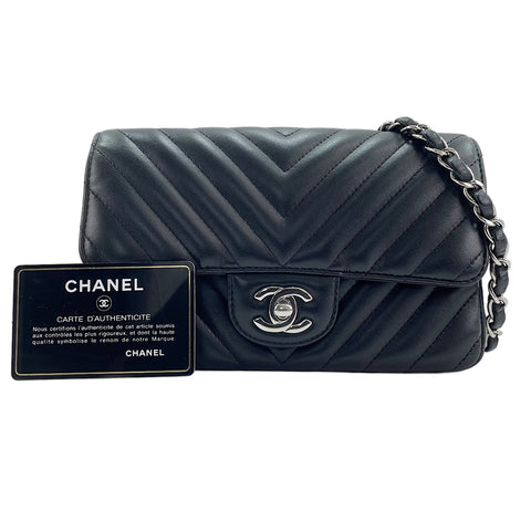 CHANEL Shoulder Bag black WS30726