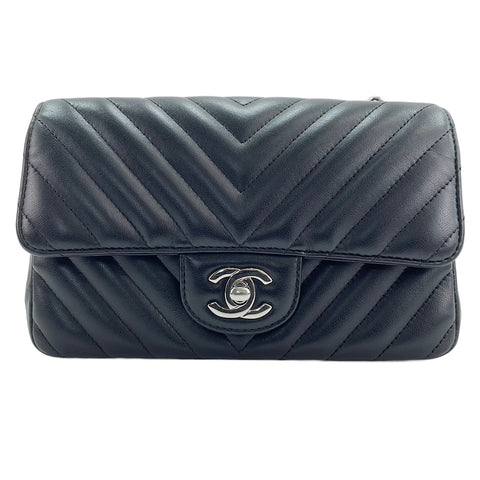 CHANEL Shoulder Bag black WS30726