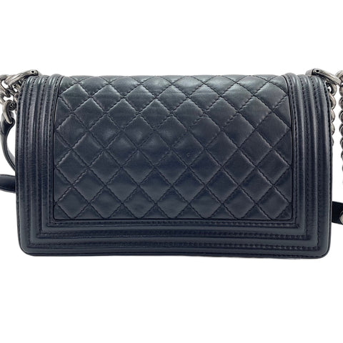 CHANEL Boy Chanel Medium Shoulder Bag black WS30727