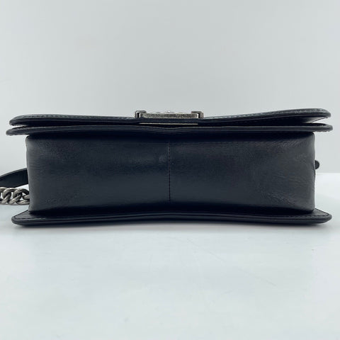 CHANEL Boy Chanel Medium Shoulder Bag black WS30727