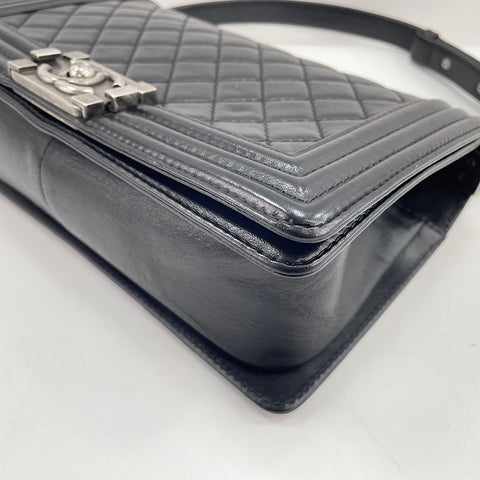 CHANEL Boy Chanel Medium Shoulder Bag black WS30727