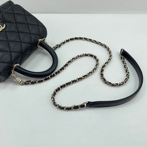 CHANEL Coco Handle 19 Handbag black WS30730