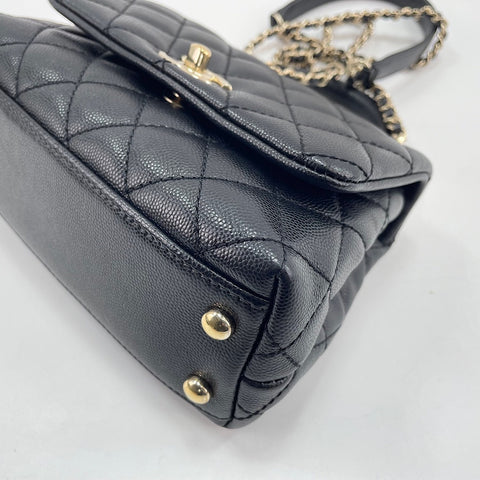 CHANEL Coco Handle 19 Handbag black WS30730
