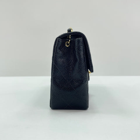 CHANEL Mini Matelassé Shoulder Bag black WS30731
