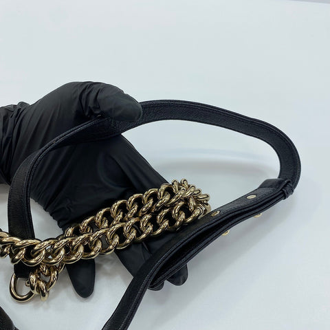 CHANEL Boy Chanel Small Shoulder Bag black WS30732