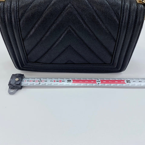 CHANEL Boy Chanel Small Shoulder Bag black WS30732
