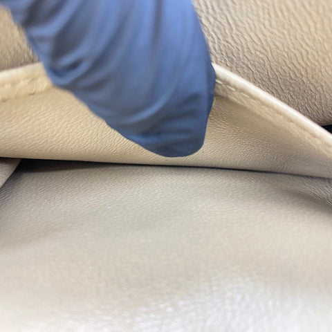 CHANEL Matelassé 25 Shoulder Bag beige WS30733