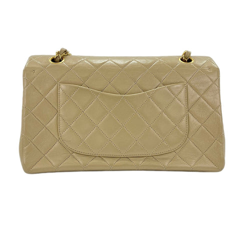 CHANEL Matelassé 25 Shoulder Bag beige WS30733
