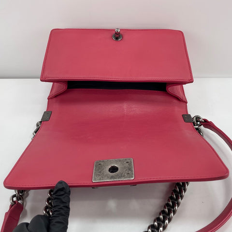 CHANEL Boy Chanel Medium Shoulder Bag pink WS30734