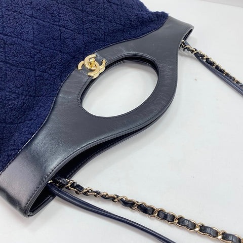 CHANEL Chanel 31 Shoulder Bag Navy WS30736