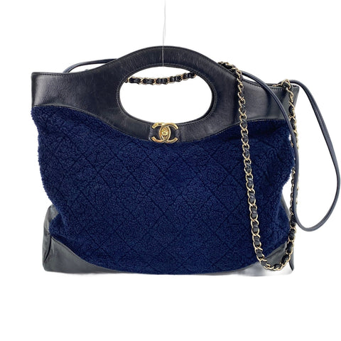 CHANEL Chanel 31 Shoulder Bag Navy WS30736