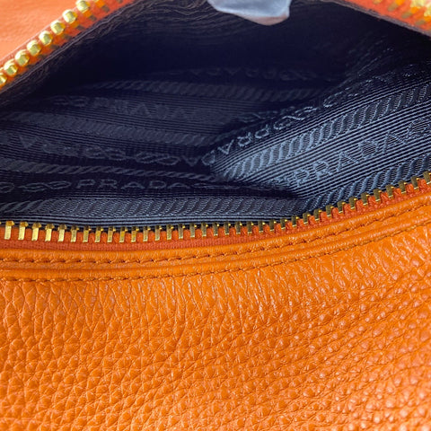 PRADA 2WAY Tote Bag Orange WS30737